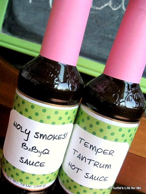 baby shower bbq favors