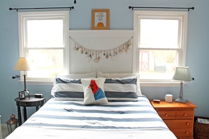master bedroom nautical makeover nighstands