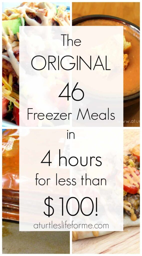 The original freezer meal planon a budget!