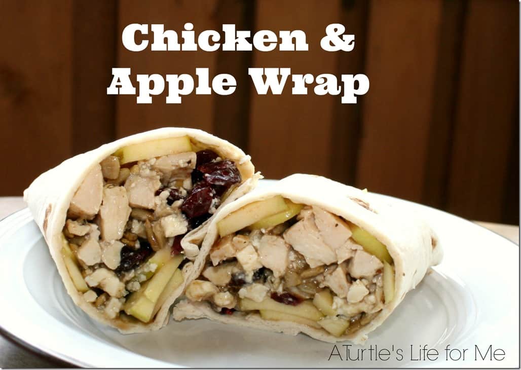 chicken apple cranberry wrap