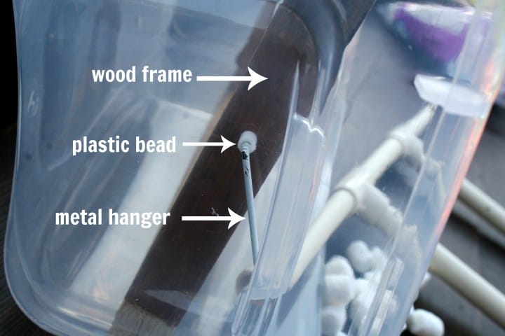 target hanger construction