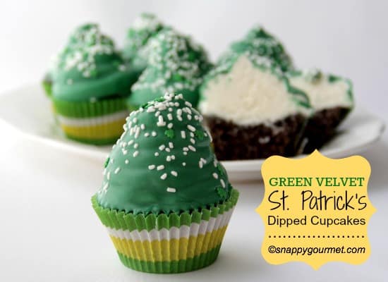 Green Velvet Cupcakes