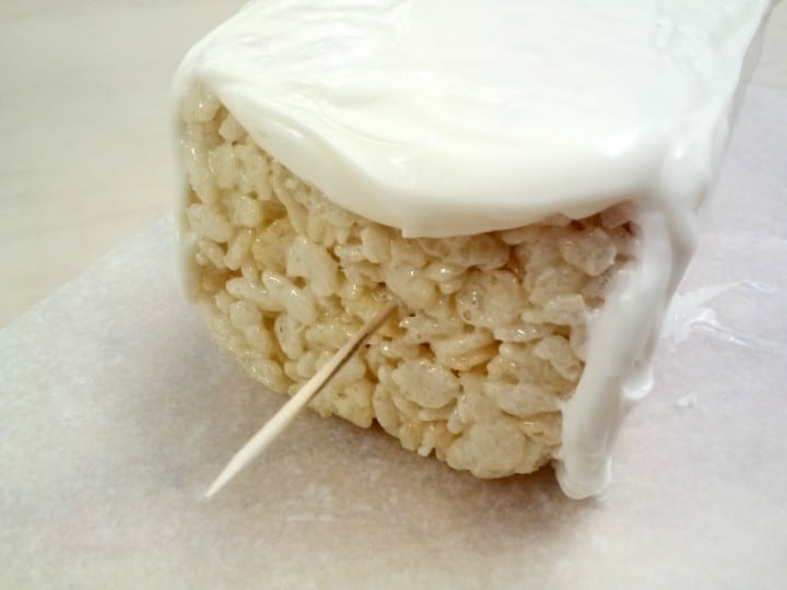 rice krispie fondant 3d cake topper