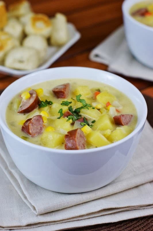 Kielbasa Potato Soup