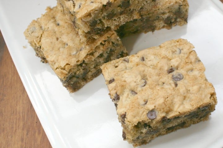 oatmeal chocolate chip bars