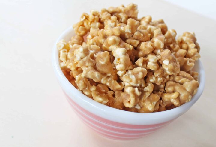 Peanut butter popcorn recipe