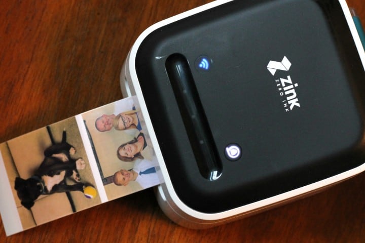 Zink photo strip