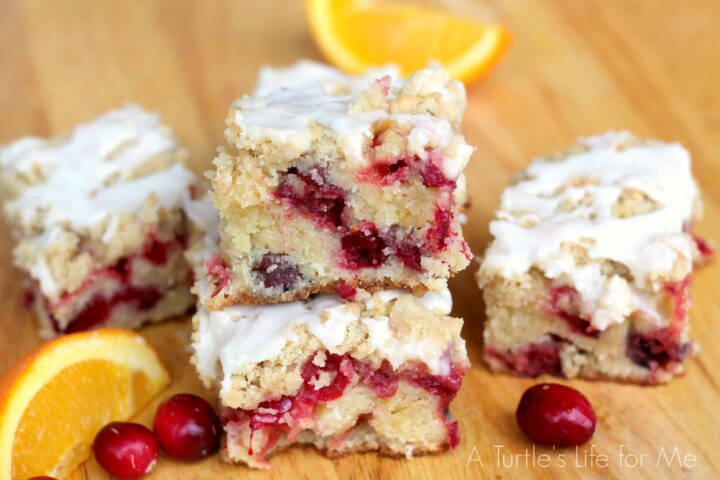 Orange This Orange Cranberry Coffee Cake is so moist and full of flavor! Great for dessert too, doesn't have to be for breakfast!