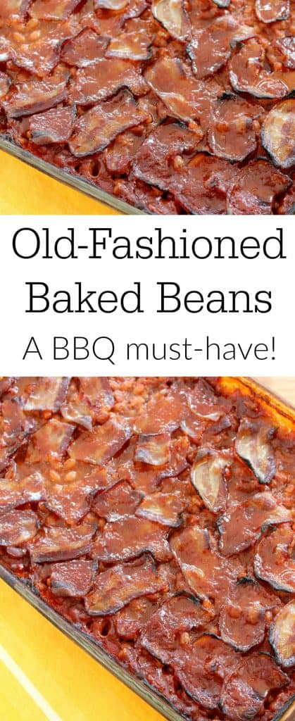 Old Fashioned Homemade Baked Beans