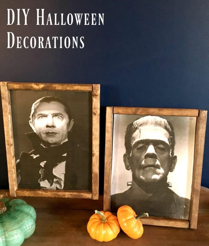 DIY Halloween Decorations that are perfect for the modern farmhouse look!