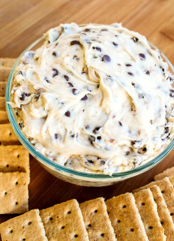 Cookie Dough Dip Recipe with Toffee_