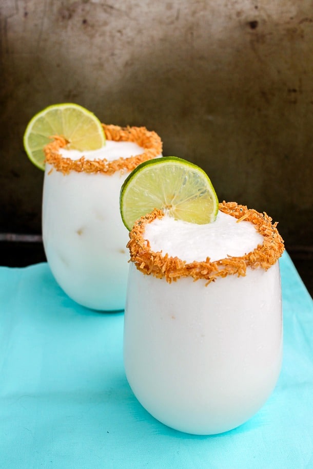 Coconut Lime Daiquiri with Rum